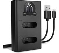 Chargeur Double Np-Bx1 Smart Et Rapide Compatible Avec Alimentation Dual Acc-Trbx + Câble Usb De Charge[Z827]