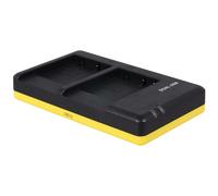 Chargeur double pour 2 batteries d'appareil photo compatibles avec Panasonic DMW-BCG10
