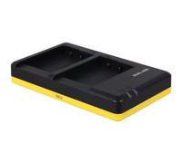Chargeur double pour batteries Panasonic DMW-BLC12, compact et polyvalent
