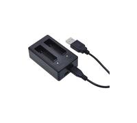 Chargeur double pour GoPro Hero 4 Silver & Black.
