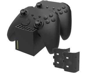 Chargeur double pour manette Xbox Snakebyte Twincharge X Black