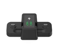 Chargeur double pour manettes JoyCon Nintendo Switch avec accrochage et indicateurs pour poignées gauche et droite,Dock de charge