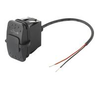 Chargeur Dual USB prise 4,2A bleue embase femelle TC-9070408 TRU COMPONENTS