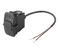 Chargeur Dual USB prise 4,2A bleue embase femelle TC-9070408 TRU COMPONENTS Contenu: 1 pc(s)