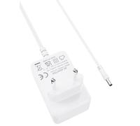 Chargeur Echo Dot 15W Compatible avec Echo Show 5 (1re, 2e Gen), Echo Dot (3e, 4e, 5e génération), Echo Dot avec Horloge (3e, 4e, 5e génération), Echo Dot Kids Edition, Echo Spot