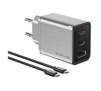 EcoFlow Chargeur Rapid 65 W GaN USB-C et USB-A avec câble 100 W 1ECORAP65WCH