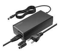 MAX! Chargeur électrique pour trottinette 84W DC 12V 7A – 3 embouts interchangeables Noir