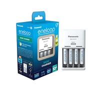 Eneloop Bq-cc51/+4aaa Battery Charger Argenté