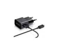 Chargeur ep-ta20ebe quick charge 5v-2,0a avec cable micro usb ecb-du4ebe pour samsung galaxy a10/a7 2018/j4 plus /a6 plus 2018/a9 2016 noir