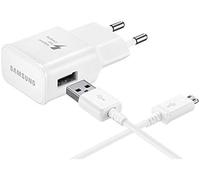 Chargeur EP-TA20EWE Original (Micro-USB) Charge Rapide pour Samsung Galaxy S3, S4, S6, S7, S7 Edge, Note 4, 5, Blanc (Bulk)
