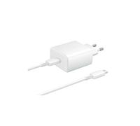 Samsung Chargeur EP-TA845 USB-C 45 W avec câble USB-C blanc (en vrac)