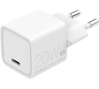 Chargeur ESSENTIELB 20W charge rapide USB-C Blanc compatible iPhone 17 16 15 Pro Max et Samsung Galaxy
