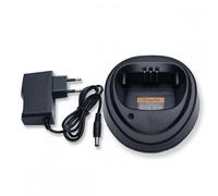 Chargeur et adaptateur secteur pour talkie-walkie 12 V compatible avec les modèles Motorola EP450/GP3188/GP3688/CP040, prise UE