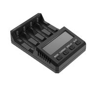 Chargeur Et Analyseur De Batterie, Écran Lcd À 4 Fentes, 5v, 2,1a, Aa, Aaa, Nimh, Sk-100154-01 Nc1500