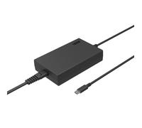 Chargeur et câble d'alimentation PC Accsup Accsup plat USB-C 100W Noir pour ordinateur