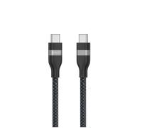 Chargeur et câble d'alimentation PC Anker tressé USB-C vers USB-C 0 9 m 240 W Noir pour MacBook Pro 16"" (2023) et iPhone 15 Pro