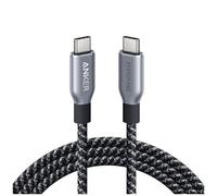 Câble Anker USB-C vers USB-C 0,9 m 240 W Gris et Noir pour Ordinateur portable Tablette Smartphone