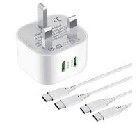 Chargeur et câble de charge super rapide 25 W pour Samsung Galaxy S24/S24 Plus/S23 Ultra/S23 FE/S20/S22 S21 A55 5G A34 A15 A25 A17/A33 A23 A06 M23 M33 M53 Z Fold 5 39 - 40 Adaptateur de charge pour
