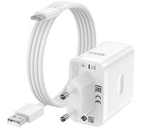 Chargeur et câble USB C 120 W pour Realme GT6 6T GT 7T 7Pro Racing 5G SUPERVOOC Adaptateur de chargeur avec charge rapide Type C Câble 1 mètre Charge Flash pour Realme GT Neo6 SE GT5 Pro 11 Pro + Pad
