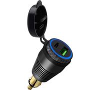 Chargeur Étanche Pour Moto Avec Pr Din Qc3.0 Et Adaptateur Secteur Type C 30 W[X2800]