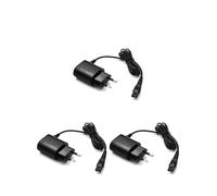 Chargeur EU 15 V 5,4 W HQ8505 For Rasoir Philips, Compatible Avec Les Rasoirs Séries 1000, 3000, 5000, 7000, 9000, HQ7100, HQ7120, RQ360, RQ1150, Anti-emmêlement(3pcs)