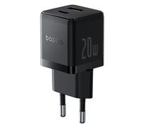 Chargeur EU 20W, USB, Type-C - Baseus Palm (P10111608113113-00) - Cluster Noir