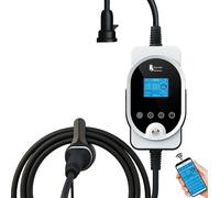 Chargeur EV, 22 kW charge rapide, courant réglable jusqu'à 32 A, 22KW APP PAS d'adaptateur, TYPE2