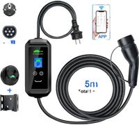 Chargeur EV, contrôle APP, courant réglable, F2-36KW APP, TYP2