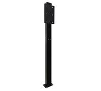 Chargeur EV monté au sol, station de charge de voiture électrique extérieure pour garage, usine, utilisation communautaire, socle de charge durable et fiable