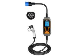 Chargeur EV Portable, Câble Wallbox Type2, 32A 7KW, type2 7KW 5m Câble