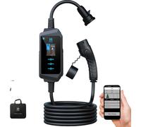 Chargeur EV portable, puissance 11 kW, contrôle de l'application Wi-Fi, application 11 kW sans adaptateur