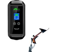 Chargeur EV portable, puissance 7,2 kW, longueur 5 m, courant réglable, TYP2
