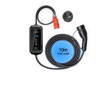 Chargeur EV Portable Puissance de Sortie de 11KW Longueur de Câble de 10M TYPE2