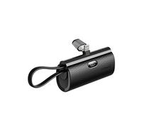 Chargeur Externe 5000mAh Connecteurs iPhone Lightning et USB C 20W Noir
