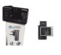 Chargeur externe universel pour batterie de téléphone/appareil photo et port USB