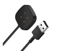 Chargeur Fitbit Versa 4 et Versa 3 Fitbit Sense 2 et Sense 1m Avizar Noir