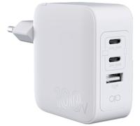 Bigben Connected – Chargeur secteur – Force Power Lite – 100W USB-C/USB-A GaN Power Delivery – Blanc