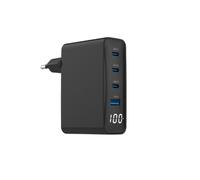 Chargeur - GEMBIRD - TA-UC-PDQC100LCD-01-BK - 4 Ports USB Type-C - 100W - Protection Surcharge