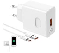 Chargeur Honor 1 Set 66w Supercharge Chargeur 1.5m pour Honor Magic6 6pro Magic6 Lite Hono1 90 400 Lite 200 Pro CHARGEUR TELEPHONE