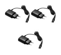 Chargeur HQ8505 15V 5,4W, Adaptateur Secteur Avec Prise Européenne, Compatible Avec Les Rasoirs Philips 6070/6075/6095, Câble De Charge Inclus.(3pcs)