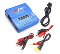 Chargeur Imax B6 AC RC 80 W 6 A avec écran LCD numérique double alimentation AC/DC Li-ion Life Nimh Nicd PB Lipo Déchargeur de batterie pour voiture RC Avion Bateau (B6AC XT60 Plug)