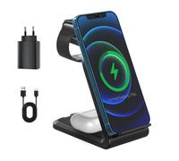 Chargeur Induction 3 en 1 pour iPhone 14/13/12/11/X,Station de Charge pour Apple Watch Ultra 8 7 6 SE 5 4 3,AirPods 3/Pro 2