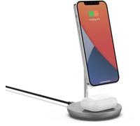 Chargeur induction ADEQWAT stand 15W compatible MagSafe 2 en 1