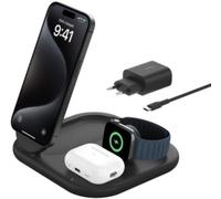 Chargeur induction BELKIN Qi2 15W 3en1 noir