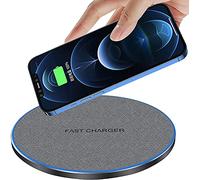 Chargeur Induction, Chargeur sans Fil Rapide 20 W Station de Charge Compatible avec iPhone 17 16 15 14 13 12 11 Pro Max/Pro/XS/XR/X/8 Plus;Samsung Galaxy S25/S24/S23/S22/S21/S20/S10 Série,Note 20/10