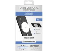 Chargeur induction Garantie à vie Compatible MagSafe 15W Blanc Force Power