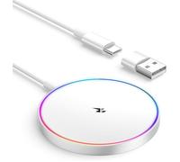 Chargeur Induction Iphone,15W Chargeur Mag-Safe Pour Apple Iphone 17/16/15 Pro Max/15 Plus/15/14 Pro Max/14 Plus/14/13/12/11/8/Se