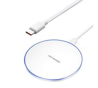 Chargeur Induction Magnétique 15W, pour Modèles 15/14/13/12, Charge Inductive Magnétique 15W, Compatible avec Charge Rapide, Câble Inclus (1 Pièce, sans Bloc d'alimentation)