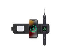 Chargeur induction - MOPHIE - 3 en 1 - Noir - Recharge sans fil - Technologie sans fil
