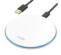 Chargeur Induction - Phonillico - 15W - Compatible iPhone 11/11 PRO/11 PRO MAX - Recharge Sans Fil Qi - Noir